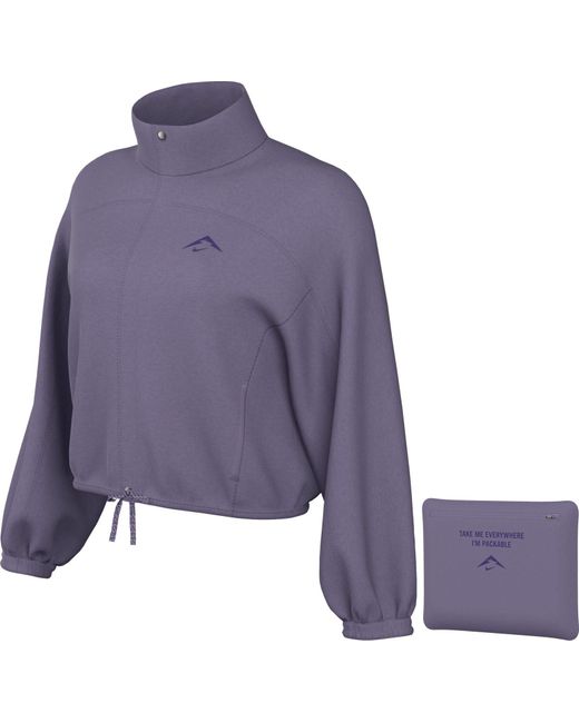 Damen Trail Rpl UV Jacket Veste Nike en coloris Purple