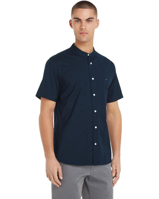 Tommy Hilfiger Blue Short-sleeve Shirt for men