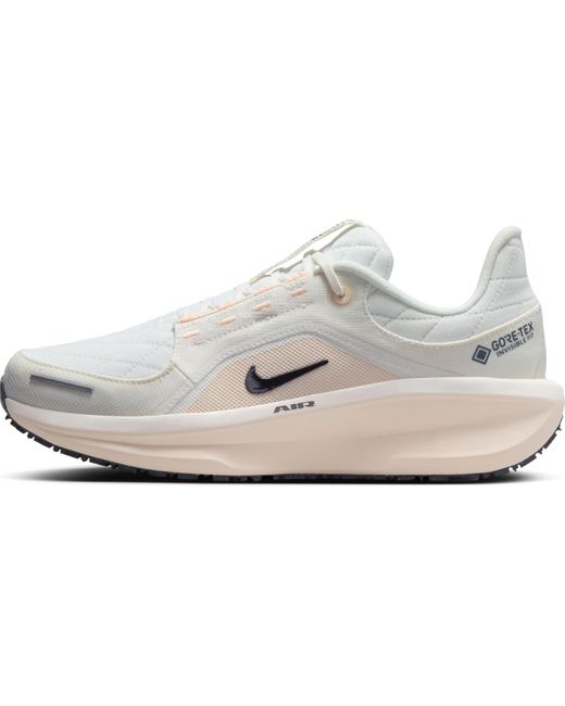 Nike White Winflo 11 Gore-TEX Wasserdichter Straßenlaufschuh