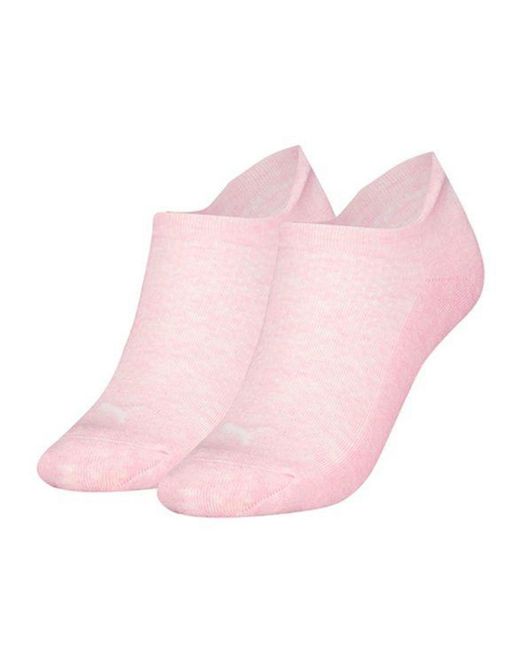 PUMA Enkelsokken Katoen/elastaan Schoenmaat 39/schoenmaat 40/schoenmaat 41/schoenmaat 42 2 Pack/alle Multipacks Rose in het Pink