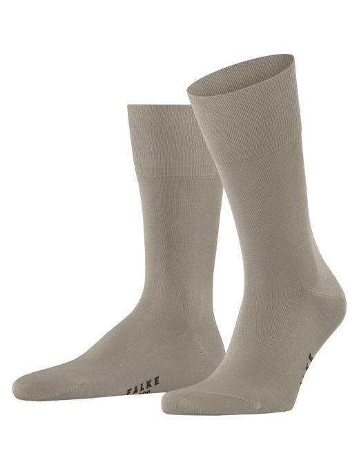 Falke Gray Tiago M So Fil D'écosse Cotton Plain 1 Pair Socks for men