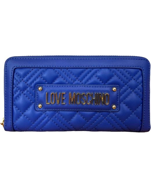 Portefeuille avec porte-monnaie pour femme de marque Love Moschino en coloris Black