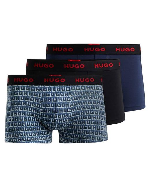 HUGO Trunk Triplet Design in Blue für Herren
