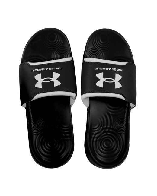 Under Armour Badeschuhe Poolsandalen Ignite Select in Black für Herren