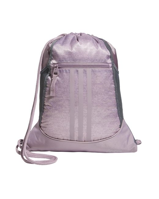adidas 's Alliance 2 Sackpack Bag in Purple | Lyst