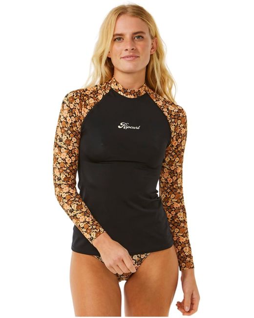 Rip Curl Black Multico - Uv Sun Protection And Spf Properties