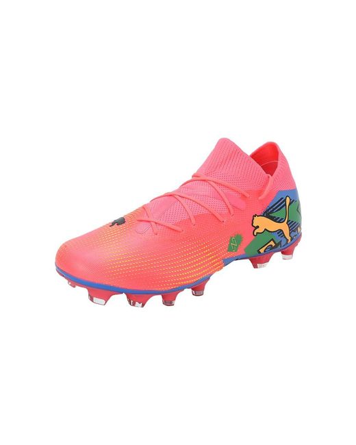 PUMA Pink S Future 7 Match Njr Fg/agfootball Shoe for men