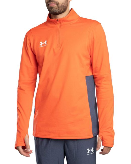 Under Armour Ua M's Ch. Midlayer Shirt in het Orange voor heren
