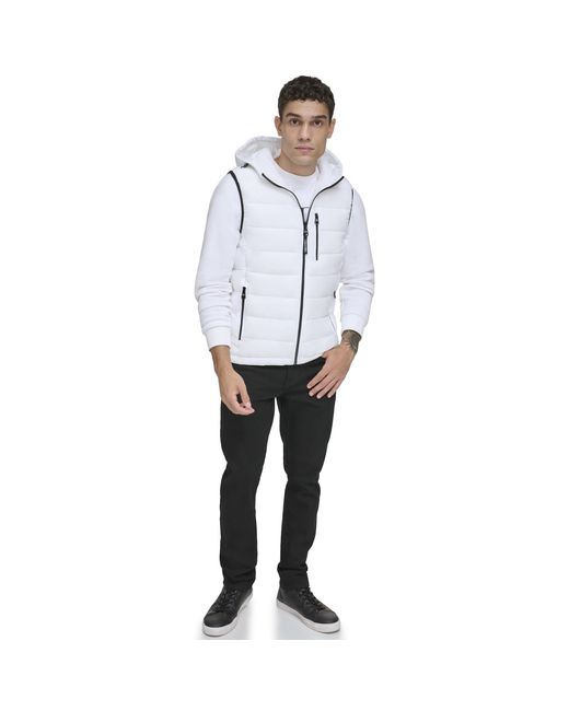 Calvin klein men's packable vest sale