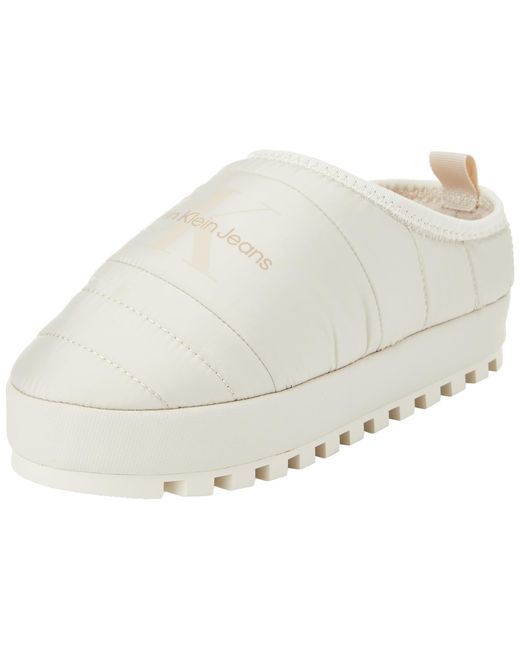 Jeans Home Slipper NY ML FAD YW0YW01449 Chaussons Calvin Klein en coloris Black