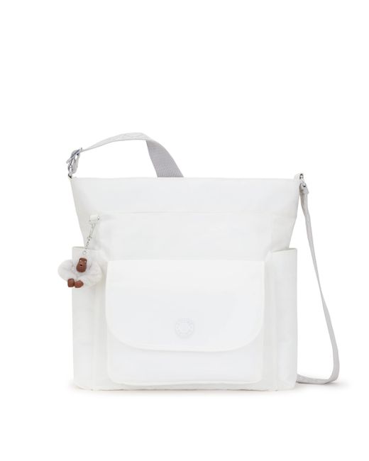 Kipling Nyrie Crossbody Bag in White Lyst UK