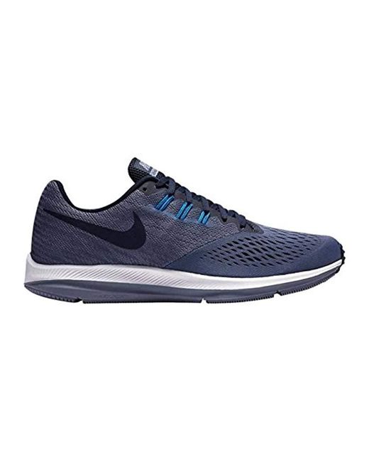 Nike Blue Zoom Winflo 4 Running Shoes for men