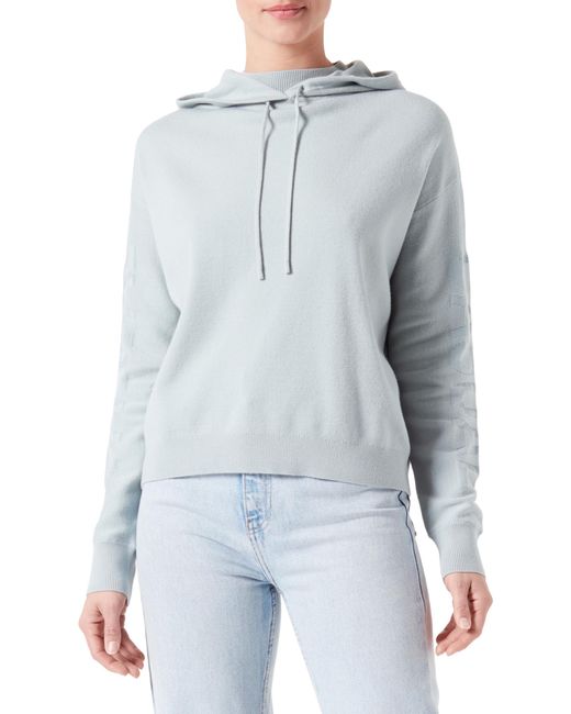 Comma, Blue Pullover mit Kapuze