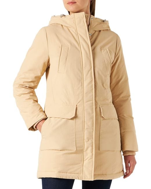 Tommy Hilfiger Natural Technical Down Parka Down Coat