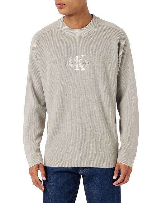 Calvin Klein Gray Pullovers for men