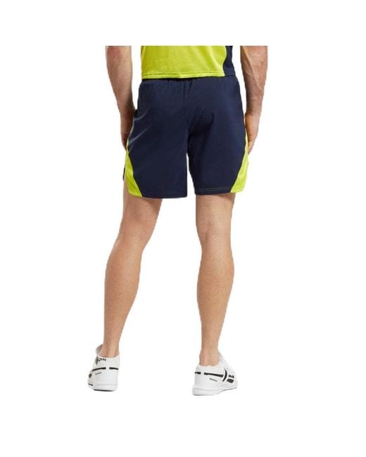 Reebok Blue Running Essentials Woven Shorts for men