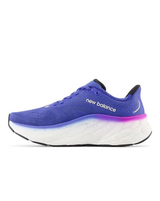 New Balance Blue Fresh Foam X More V4 Running Shoe