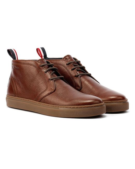 Ben Sherman Parka Leather Men's Brown Boots - Uk 10 for men