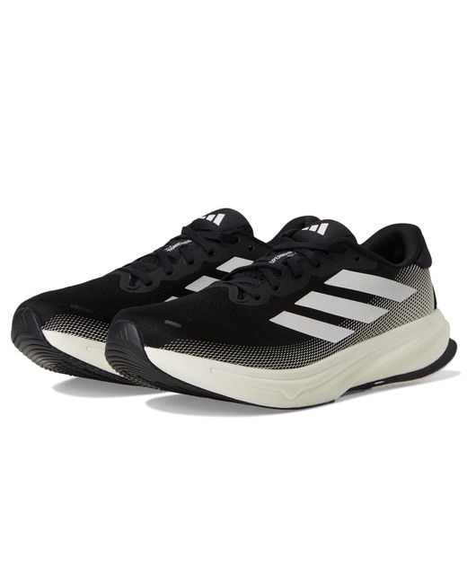adidas Men's Black Supernova Rise Running Shoes Running Shoes