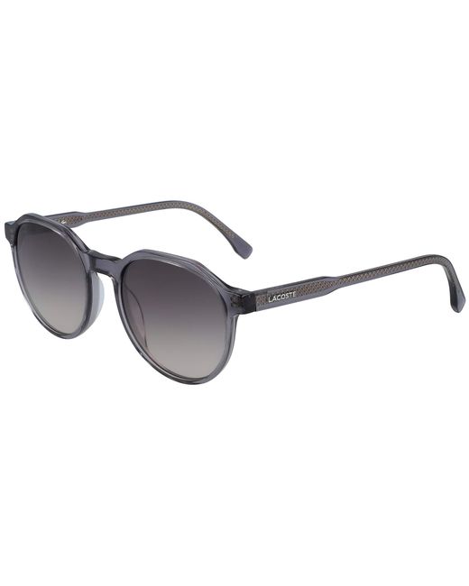 Lacoste Black L909s Grey/grey Shaded 52/19/140 Women Sunglasses