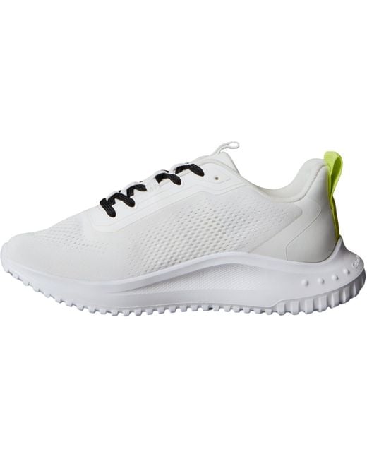 Calvin Klein Black Runner Sneaker Eva Drawstring Mix Low Top