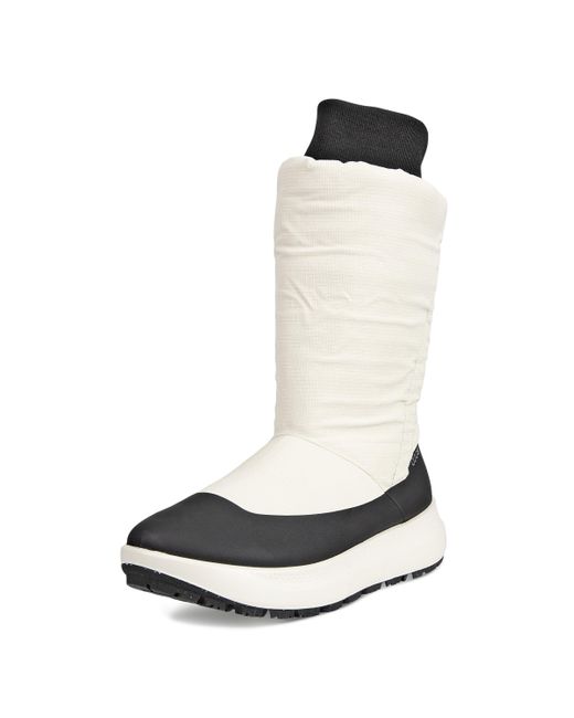 Ecco White Solice Arctic Waterproof Snow Boot