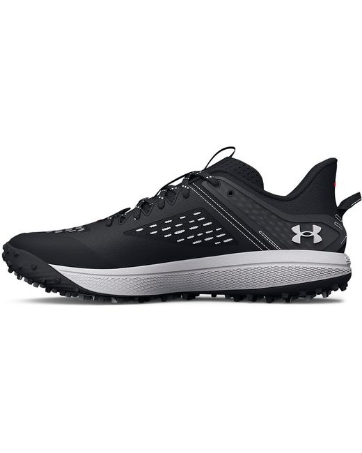 Under Armour Yard Low Turf Baseball Shoe, in Black for Men | Lyst