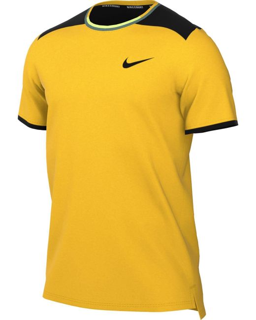 Herren Court Dri-fit Advtg Top Maillot de survêtement Nike pour homme en coloris Yellow
