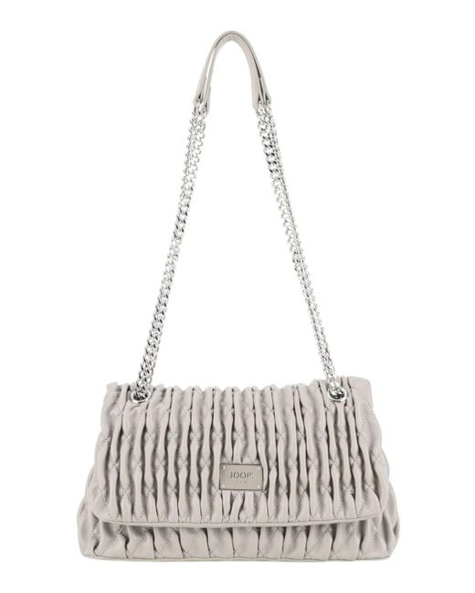 Borsa a tracolla Ruga Emma Shoulderbag Grey grigio di Joop! in White
