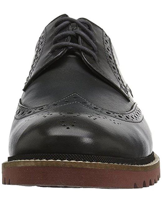 rockport marshall wingtip black