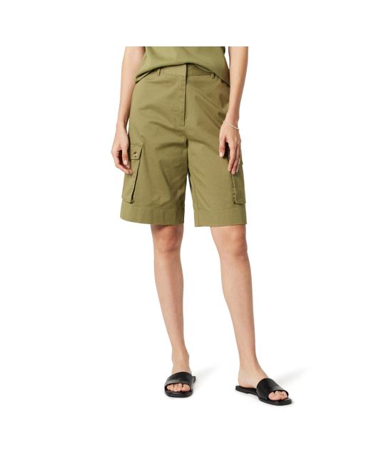 The Drop Green Cargo-Shorts für