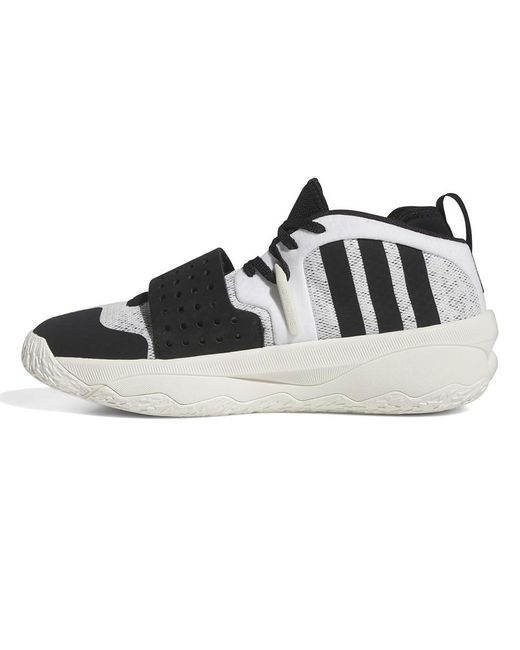 Adidas S Dame 8 Extply Trainers White/black 9.5