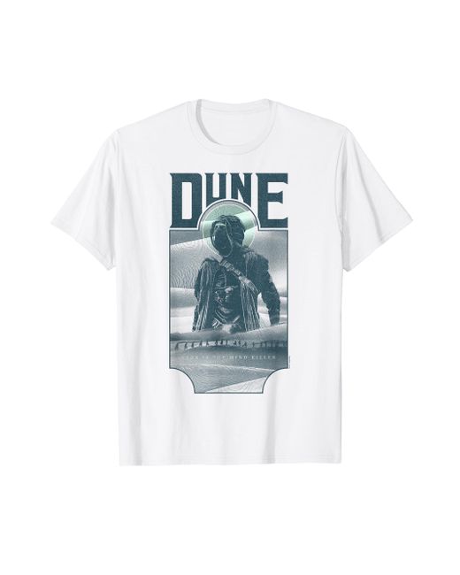 Dune Blue Dune Paul Of Arrakis Portrait T-shirt
