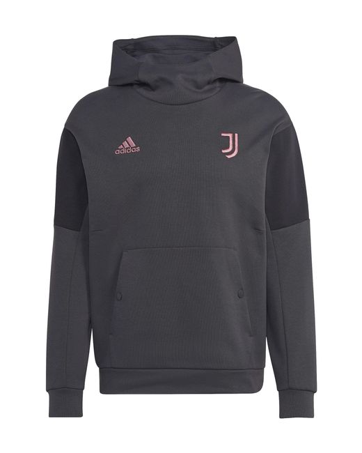 Adidas Gray 2022-2023 Juventus Travel Hoody for men