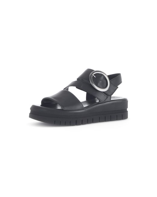 Gabor Black Riemchensandalen