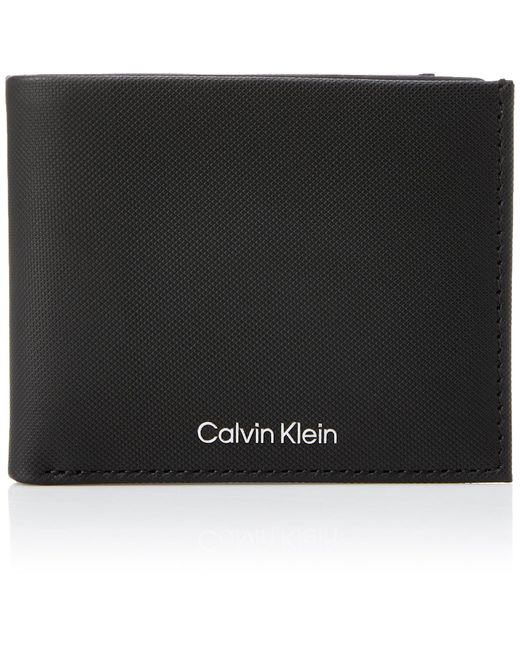 Calvin Klein Black Must Bifold 6cc W/bill Wallets for men
