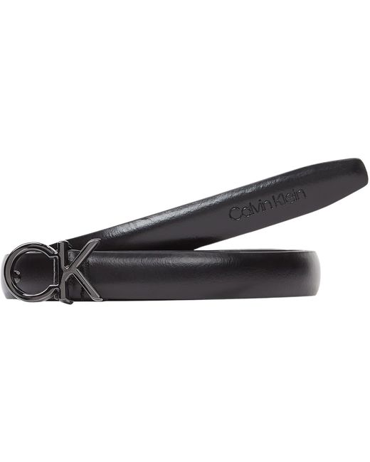 Calvin Klein Black Thin Belt 1.5CM K60K612360 Fester Gürtel