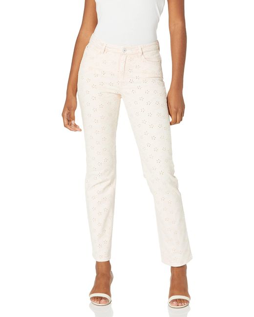 Guess Natural 1981 High Rise Stretch Straight Fit Jean