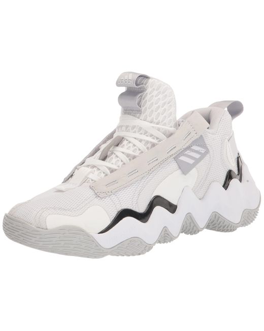 adidas Suede Exhibit B Basketball Shoe in White for Men | Lyst