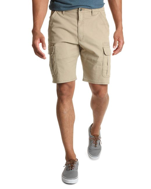 wrangler authentics men's classic relaxed fit cargo short