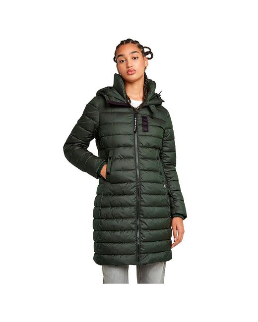 G-Star Para Mujer Chaqueta ceñida con capucha Whistler Hedley G-Star de color Green