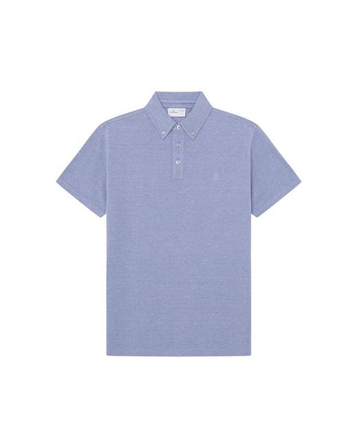 Reconsider Oxford Polo Daily IN Slim FIT Camisa Springfield de hombre de color Blue