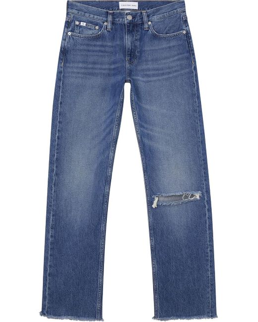 Calvin Klein Blue Jeans aus Baumwolle