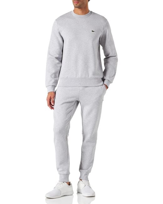 Lacoste Gray Wh2525 Tracksuit for men