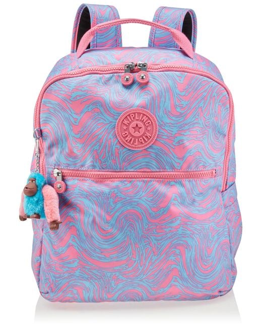 Kipling Blue Shelden Prt Backpack