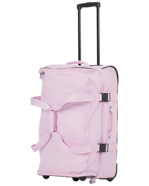 Kipling Pink Teagan M Upright Luggage