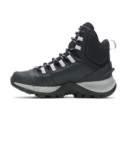 Merrell Black Thermo Cross 3 Mid Waterproof Walking Boots