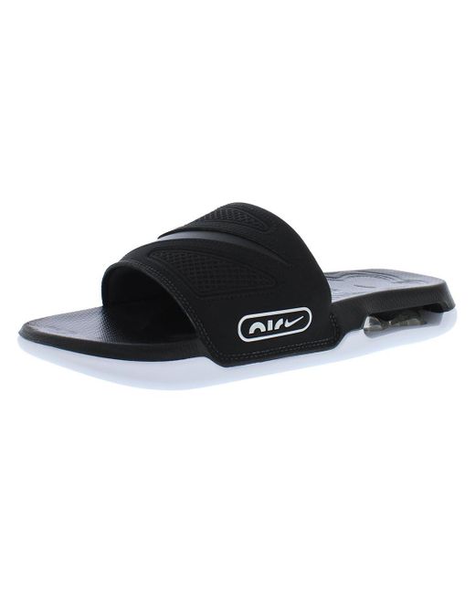 Air Max Cirro Just Do It Solarsoft Slide Sandales athlétiques pour homme Nike pour homme en coloris Black
