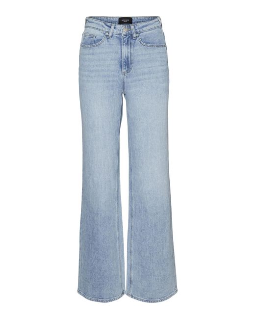 Vmtessa Ra339 Ga Noos-Jeans Dritti di Vero Moda in Blue