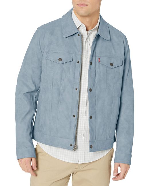 Levi's Suede Touch Trucker Jacket in 